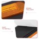 thumbnail image 3 of PTOOTP 1Par Luces Traseras Amarillas Para Motocicleta Y Remolque Duradero Para Exteriores, 3 of 6