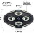 thumbnail image 3 of Pets First NFL Dallas Cowboys Football Treat Dispensing Toy for Dogs and Cats, Rubber Ball Toy, 3 of 7