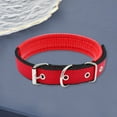 thumbnail image 4 of Pebbuoy Pet Collar Adjustable Nylon Dog Neck Circle Long-lasting Pet Neck Strap with Traction Ring Pet Supplies, 4 of 8