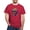 Cardinal, variant on CafePress - Vibrant Psychedelic Skull Men's Value T Shirt - Men's Classic Cotton T-Shirts