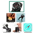 thumbnail image 2 of Reloj de supervivencia para acampar al aire libre, pulsera multifuncional, brújula, cuerda, silbato, pulsera de paracord, kit de herramientas, 2 of 9