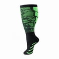 thumbnail image 6 of 5 Pairs Plus Size Compression Socks for Men & Women Knee-High High Elasticity Leg Support for Running, Outdoor Sports, Nursing Recovery (2XL-4XL), 6 of 6