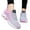 Pink, variant on Dakaela Womens Slip on Walking Shoes Breathable Workout Air Running Fashion Tennis Sneakers Pink 8.5