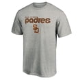 thumbnail image 2 of Men's Heather Gray San Diego Padres Team Wahconah T-Shirt, 2 of 3