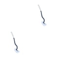 thumbnail image 4 of Matsuzay cepillo de baño reutilizable herramienta de limpieza de esquinas cepillos de limpieza flexibles multiusos accesorio de bañera baño Azul 2Conjunto, 4 of 6