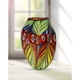thumbnail image 2 of 12" Abstract Art Style Glass Vase, 2 of 2