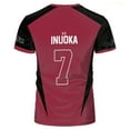 thumbnail image 6 of Anime Haikyuu Nekoma Jersey Uniform T-shirt Kozume Tetsurou Kuroo Cosplay Costume High School Volleyball Club Men Sportswear Tee, 6 of 22
