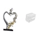 thumbnail image 5 of Estatua de pareja,Figura de pareja besándose,regalo de boda moderno,estuche de pañuelos,Caja de almacenamiento de papel higiénico de pared,Toallero de papel higiénico acrílico montado en, 5 of 8