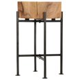 thumbnail image 4 of vidaXL Side Table Set 2 Pieces Solid Acacia Wood, 4 of 5