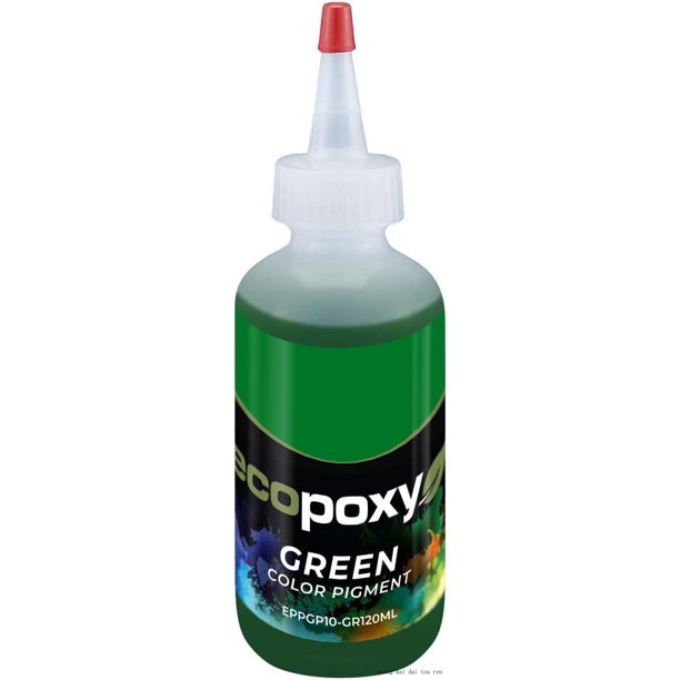 green epoxy color pigment 120ml liquid dye for adding to epoxy resins