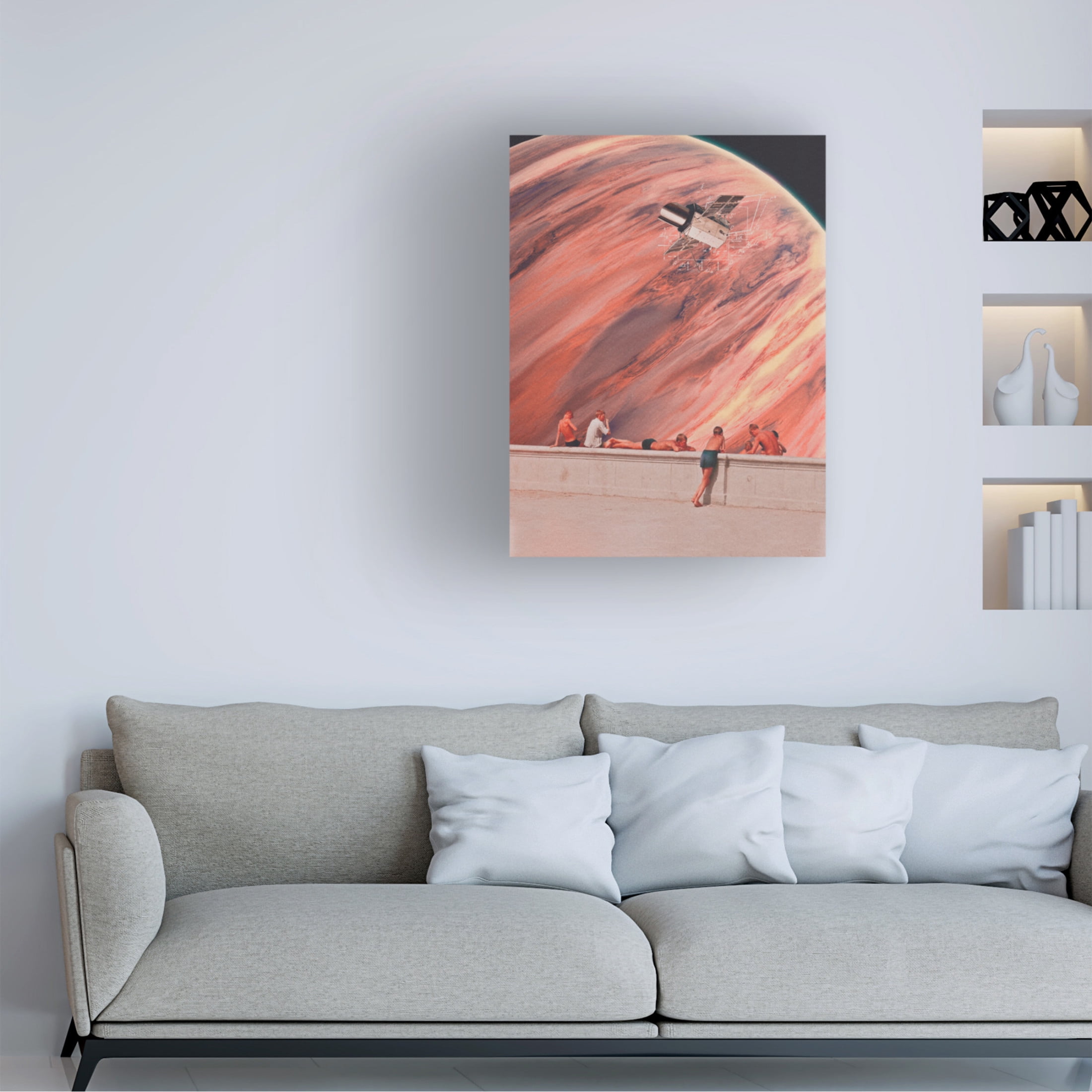Trademark Fine Art spacerocket art 147 Canvas Wall Art