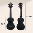 thumbnail image 4 of Ukelele Kala Waterman Soprano Black Sand de plástico reciclado, 4 of 6