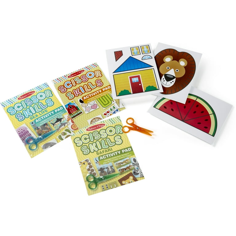 Activity Book Bundle - Scissor Skills & Tape Activity Book- Melissa and Doug