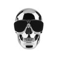 thumbnail image 1 of Altavoces Bluetooth Inalámbricos, Esqueleto Cráneo Portátil Bluetooth 4.0 Altavoz Inalámbrico 15W con Radio Fm Recargable 1200Mah, Decoración de Halloween Esqueleto, 1 of 5