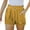 Yellow, variant on IROINNID Women's Summer Casual EL Solid High Waist Shorts With Pocket
