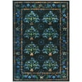 thumbnail image 7 of Wondo 4' x 6' Low Pile Area Rugs, Machine Washable Rug for Living Room, Bedroom, Kids' Room & High-Traffic Areas, Black, 7 of 7