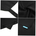thumbnail image 4 of Esonmus Adult Polyester Kitchen Grill Restaurant Apron with Adjustable Neck Strap 2 Pockets for Cooking, Baking, Gardening, Unisex - Black, 4 of 7