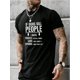 thumbnail image 1 of Camiseta suave y cómoda para hombre con estampado "No mataré gente", cuello redondo y manga corta. Ideal para verano y tiempo libre., 1 of 5