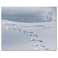 thumbnail image 1 of Winter Snow Ceramic Tile Mural Kitchen Backsplash Bathroom Shower, 402022-XL54, 1 of 3