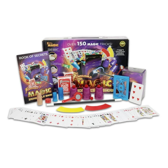 Fantasma Most Incredible Show Magic Set-150+ Tricks (6006) - Classic Beginner's Magic Kit for Boys and Girls 6 and Older, Blue