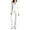 White, variant on Women's 2 Piece Outfit Casual Basic French Terry Zip Up Hoodie and Sweatpants Sweatsuit Tracksuit Set NEWTS01 White S