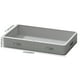 thumbnail image 3 of Organizador de gran capacidad para cajas de almacenamiento bajo la cama | Tela gris no tejida 60x44x20cm | Parte superior transparente, asa resistente, ahorro de espacio para ropa, libros, hogar, 3 of 6