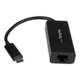 thumbnail image 1 of StarTech.com US1GC30B USB-C to Gigabit Ethernet Adapter - Black - Thunderbolt 3 Port Compatible - USB Type C Network Adapter, 1 of 3
