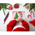 thumbnail image 5 of WaaHome 36 Pack Christmas Coloring Postcards Christmas Color Your Own Greeting Cards Blank Coloring Merry Christmas Cards for Kids Adults School Classroom Letter to Santa Crafts 4" x 6", 5 of 7
