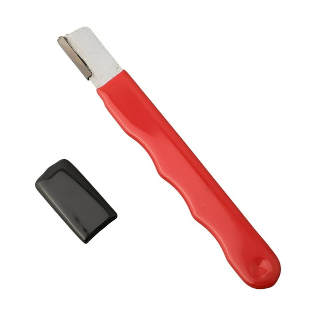 Sharpener Stone Garden Tool Ener Alloy Steel Ening for Shears Chisels Red