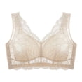 thumbnail image 6 of Lixiuxyad Large Bras for Women Lace Floral Underwear For Women Seamless Light Thin Padded Bras No Wire Comfortable Breathable Daily Bra, 6 of 6