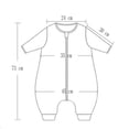 thumbnail image 2 of Saco de dormir unisex para bebé MICHLEY con pies, traje de dormir, cuatro estaciones, 2 of 5