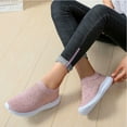 thumbnail image 5 of Earlde Women's Slip on Casual Sneakers Comfortable Tennis Shoes Work Nurse Flat Shoes, 5 of 7