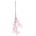 thumbnail image 2 of Flor de durazno Cerezo Rama de ciruelo Flores de seda Ramo de novia - Rosa claro, 88 cm Zulema Flores artificiales de melocotón, 2 of 8