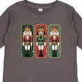 thumbnail image 4 of Inktastic Christmas Nutcracker Trio Boys or Girls Long Sleeve Toddler T-Shirt, 4 of 5