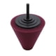 thumbnail image 3 of Rueda Para Pulir Auto Esponja Rasguño Detallado Belleza Del Coche Rojo Vino, 3 of 4