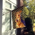 thumbnail image 2 of Carolines Treasures LH9077-FLAG-PARENT Airedale Candy Corn Halloween Portrait Flag  multicolor, 2 of 2