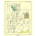 thumbnail image 2 of Hoen 26x31 Gold Ornate Wood Framed with Double Matting Museum Art Print Titled - Utah - Hoen 1896, 2 of 4