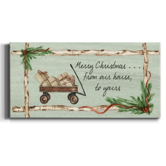 Country Christmas Collection C- Gallery Wrapped Canvas