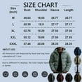 thumbnail image 2 of LWavelet Jacket Men Heavyweight Warm Winter Coats Windproof Thermal Insulated Jackets Thick Down Outwear with Pockets White XL, 2 of 5