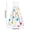 Balloons and Dots, variant on Haosy 2 Pack Kitchen Wash Cloths with Hanging Loops Absorbent Absorbent Quick Drying Hand Towels, Balloons and Dots