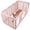 Pink, variant on Wdmiya 13 Pcs Transparent Acrylic Dog Playpen Indoor, Puppy Cat Small & Medium Pet Play Pen, Clear Pet Dog Foldable Playpen For Rabbits, Dog Fence Crate Kennel Whelping Cage, White