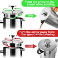 thumbnail image 3 of Cold Brew Coffee Pot Tea Press, French Press Coffee Maker with Filter and Spoon for Home Travel Camping, 3 of 6