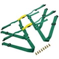thumbnail image 2 of Pair Universal 4 Point 2" Safety Harness Green Racing Seat Belt Mounting, 2 of 8