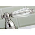 thumbnail image 3 of Kingston Brass KS7008WLL 4 in. Centerset Bathroom Faucet, Brushed Nickel, 3 of 5