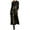 Black, variant on ICHUANYI Womens Fall Winter Casual Dress Slim Long Sleeve Long Bohemian Printed Dress, Fall Dresses for Women