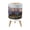 Color 3, variant on Small Trash Can with Lid paradise beach 1.8 Gallon Dog Proof Trash Can Round Garbage Can Waste Bin Wastebasket for Bathroom Bedroom Living Room
