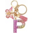 thumbnail image 1 of Letter Keychain,26 Letters A-Z Decorative Letter Keychain,Name Keychain for Women Girls Men Teenager Gift, 1 of 2