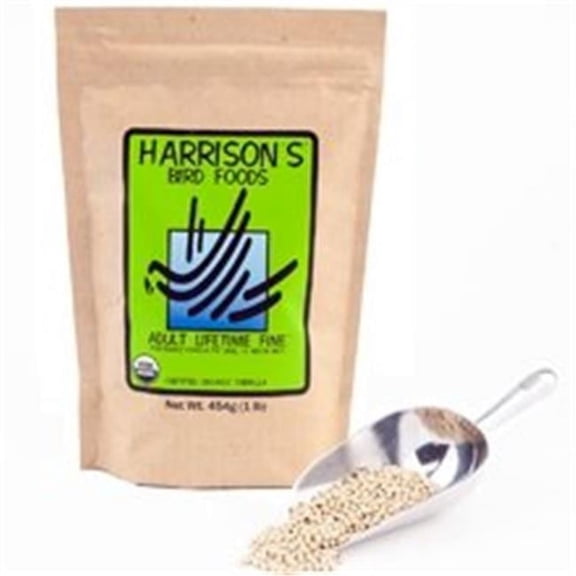 Harrisons Bird Food HB51101 Adult Lifetime Formula Fine Grind - 1 lbs