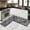 Black-evil Eye, variant on Evil Eye Kitchen Rugs Set 2Pcs Psychedelic Non Slip Kitchen Floor Rugs and Mats Waterproof Comfort Kitchen Standing Runner Rug Carpets for Kitchen Home Living Room Decor 17"x48"+17"x24"
