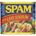 thumbnail image 2 of SPAM 25% Less Sodium, 12 oz Canpack of 2, 2 of 9